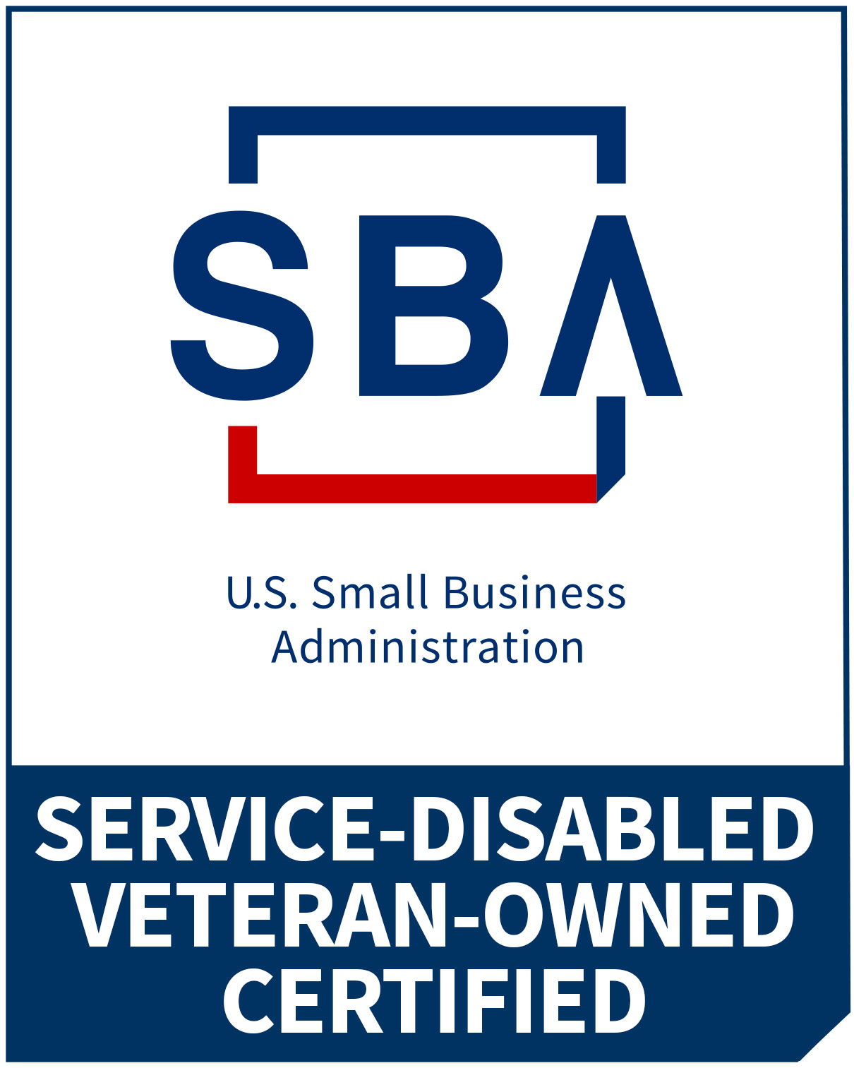 SBA Service Disabled Veteran Owned Certified